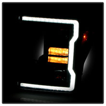 Load image into Gallery viewer, Spyder Signature 20-22 Ford F250/F350 (Halogen) Proj. Headlights - Black (PRO-YD-FS20HALSI-SEQ-BK)
