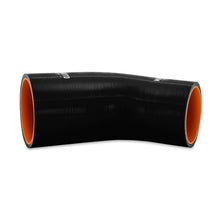 Load image into Gallery viewer, Mishimoto Silicone Reducer Coupler 45 Degree 2in to 2.25in - Black
