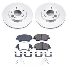 Load image into Gallery viewer, Power Stop 17-19 Hyundai Ioniq Front Z17 Evolution Geomet Coated Brake Kit

