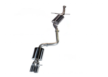 Load image into Gallery viewer, AWE Tuning Audi B8 A5 2.0T Touring Edition Single Outlet Exhaust - Diamond Black Tips
