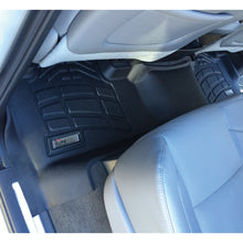 Load image into Gallery viewer, Westin 2015-2018 Chevy Suburban (Bench and Bucket Seat) Wade Sure-Fit Floor Liners 2nd Row - Black
