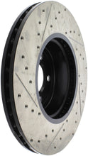 Load image into Gallery viewer, StopTech Sport Drilled &amp; Slotted Rotor - Rear Left
