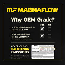Load image into Gallery viewer, MagnaFlow 2021 Chevrolet Express 2500 4.3L Underbody Direct-Fit Catalytic Converter
