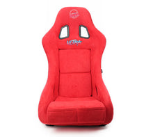 Load image into Gallery viewer, NRG FRP Bucket Seat ULTRA Edition - Medium (Red Alcantara/Pearlized Back)
