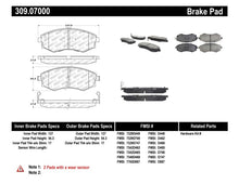 Load image into Gallery viewer, StopTech Performance 89-1/94 Nissan 240SX (w/ABS) 92-01/05-06 Hundai Elantra Front Brake Pads
