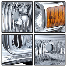 Load image into Gallery viewer, Xtune Ford F250/350/450 Super Duty 05-07 Crystal Headlights Chrome HD-JH-FS05-AM-C
