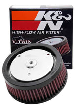 Load image into Gallery viewer, K&amp;N Replacement Air Filter 5.5in Top OD x 6in Base OD x 2.313in H for Harley Davidson
