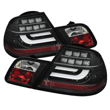 Load image into Gallery viewer, Spyder BMW E46 00-03 2Dr Coupe Light Bar LED Tail Lights Blk ALT-YD-BE4600-LBLED-BK
