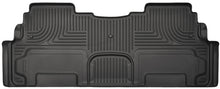Load image into Gallery viewer, Husky Liners 09-14 Chevy Traverse/07-14 GMC Acadia Weatherbeater Black 2nd Seat Floor Liners

