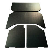 Load image into Gallery viewer, DEI 07-10 Jeep Wrangler JK 4-Door Boom Mat Headliner - 4 Piece - Black Leather Look
