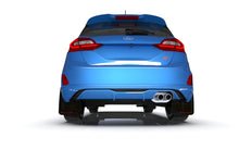 Load image into Gallery viewer, Rally Armor 18-22 Ford Fiesta ST MK8 Black UR Mud Flap w/ Blue Logo
