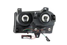 Load image into Gallery viewer, ANZO 2005-2010 Chrysler 300 Crystal Headlights w/ Halo Black (CCFL)
