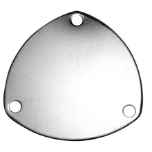 Load image into Gallery viewer, QTP 4in Bolt-On QTEC 3 Bolt Cover Plate
