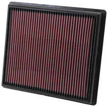 Load image into Gallery viewer, K&amp;N Replacement Filter 11.25in O/S Length x 10in O/S Width x 1.25in H for 13 Cadillac XTS 3.6L V6
