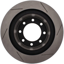 Load image into Gallery viewer, StopTech Power Slot 06-08 Dodge Ram 1500/03-08 Ram 2500/3500 All 2wd/4wd Rear Right Slotted Rotor

