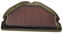 Load image into Gallery viewer, K&amp;N 94-97 Kawasaki ZX9R Ninja 900 Unique Trapezoidal 12.5in OS L x 7.688in OS W Replacement Filter
