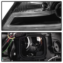 Load image into Gallery viewer, Spyder Audi A4 09-12 Projector Headlights Halogen Model Only - DRL LED Black PRO-YD-AA408-DRL-BK
