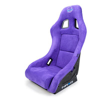 Load image into Gallery viewer, NRG FRP Bucket Seat PRISMA Edition w/ Pearlized Back Purple Alcantara - Medium
