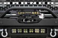 Load image into Gallery viewer, DV8 Offroad 2021+ Ford Bronco Modular Front Bumper Winch Capable w/ Auxiliary Light Mounts
