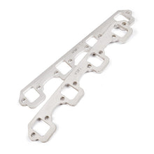 Load image into Gallery viewer, Stainless Works SBF Stock Rectangular Shaped Port 304SS Exhaust Flanges 1-3/4in Primaries (2in BP)
