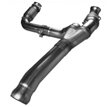 Load image into Gallery viewer, Kooks 09-13 GM 1500 3in x OEM Out Cat SS Y Pipe Kooks HDR Req
