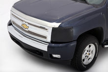 Load image into Gallery viewer, AVS 07-13 Chevy Silverado 1500 Aeroskin Low Profile Acrylic Hood Shield - Smoke
