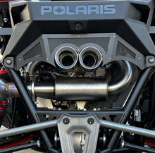 Load image into Gallery viewer, Gibson 2022 Polaris Pro R 2/4 Seat Dual Side Exhaust - Stainless

