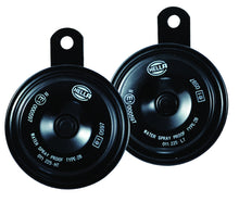 Load image into Gallery viewer, Hella Horn Kit Bx Blk Disc 77Mm 12V Univ
