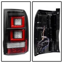 Load image into Gallery viewer, Spyder Land Rover Discovery LR4 10-14 Light Bar LED Tail Lights Black ALT-YD-LRDLR410-LBLED-BK
