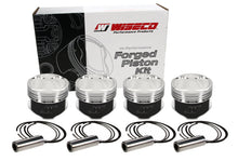 Load image into Gallery viewer, Wiseco 88-92 Mitsubishi Lancer EVO 1-3 2.0L 4G63 86.5mm Bore 9.2:1 CR -10cc Dish Piston - Set of 4
