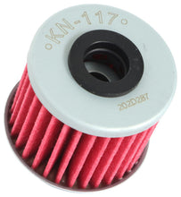 Load image into Gallery viewer, K&amp;N Honda 1.58in OD 0.42in ID 1.4in Height Cartridge Oil Filter
