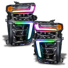 Load image into Gallery viewer, Oracle 20-21 Chevy Silv HD 2500/3500 RGB+W Headlight DRL Upgrade Kit - ColorSHIFT w/ BC1 Controller
