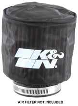 Load image into Gallery viewer, K&amp;N Black DryCharger Round Straight Air Filter Wrap 4.5in ID x 4in H
