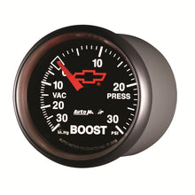 Load image into Gallery viewer, Autometer Sport-Comp II GM 52mm 30 PSI Mechanical Boost Vacumm Gauge
