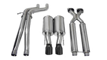 Load image into Gallery viewer, Corsa 06-10 Jeep Grand Cherokee 6.1L SRT-8 V8 Black Sport Cat-Back Exhaust
