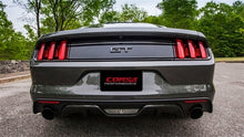 Load image into Gallery viewer, Corsa 2015 Ford Mustang GT 5.0 3in Axle Back Exhaust Black Dual Tips (Touring)
