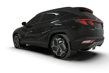 Load image into Gallery viewer, Rally Armor 2022 Hyundai Tucson Black UR Mud Flap - Metallic Black Logo
