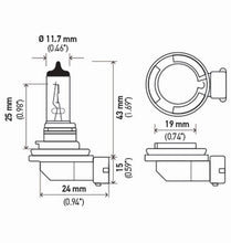 Load image into Gallery viewer, Hella Bulb H11 12V 55W Pgj192 T4 (2)

