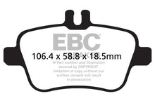 Load image into Gallery viewer, EBC 13+ Mercedes-Benz CLA250 2.0 Turbo Redstuff Rear Brake Pads

