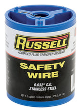 Load image into Gallery viewer, Russell Performance .032-Gauge Stainless Steel Wire 1-lb. Spool
