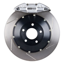 Load image into Gallery viewer, StopTech 08-09 WRX STi Rear BBK ST22 345x28 Slotted Rotors Silver Calipers
