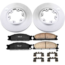 Load image into Gallery viewer, Power Stop 86-94 Nissan D21 Front Z17 Evolution Geomet Coated Brake Kit
