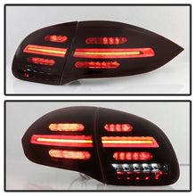 Load image into Gallery viewer, Spyder Porsche Cayenne 958 11-14 LED Tail Lights - Sequential Signal - Red Smoke

