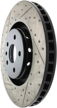 Load image into Gallery viewer, StopTech Drilled &amp; Slotted Right Sport Brake Rotor for 2009 Cadillac CTS-V
