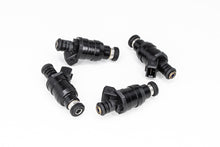 Load image into Gallery viewer, DeatschWerks Universal 800cc Low Impedance 11mm Upper Injector - Set of 4
