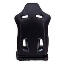Load image into Gallery viewer, NRG Sport Seats (Pair) Cloth w/NRG Logo &amp; NRG Arrow Cushion Imprint - Black w/Red Stitch
