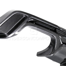 Load image into Gallery viewer, Anderson Composites 2016+ Chevy Camaro SS Type-AZ Carbon Fiber Rear Diffuser
