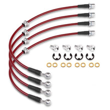Load image into Gallery viewer, Power Stop 04-08 Acura TL Front &amp; Rear SS Braided Brake Hose Kit
