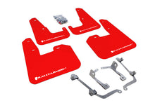 Load image into Gallery viewer, Rally Armor 08-11 Subaru STI (Hatch Only) / 11-14 WRX (Hatch Only) Red UR Mud Flap w/ White Logo
