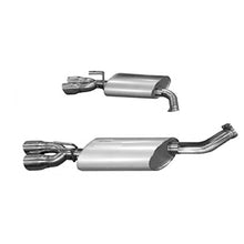 Load image into Gallery viewer, Kooks 2011+ Chevrolet Caprice PPV OEM 3in Axleback Exhaust w/Polished Oval Mufflers
